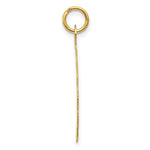 Load image into Gallery viewer, 14K Yellow Gold A Date to Remember Charm Pendant