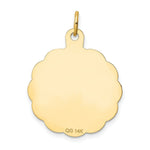 Load image into Gallery viewer, 14K Yellow Gold A Date to Remember Charm Pendant