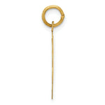 Load image into Gallery viewer, 14K Yellow Gold A Date to Remember Charm Pendant