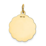 Load image into Gallery viewer, 14K Yellow Gold A Date to Remember Charm Pendant
