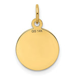 Load image into Gallery viewer, 14K Yellow Gold Happy Anniversary Charm Pendant