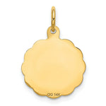 Load image into Gallery viewer, 14K Yellow Gold Happy 20th Anniversary Charm Pendant