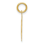 Load image into Gallery viewer, 14K Yellow Gold Special Daughter Charm Pendant