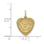 Load image into Gallery viewer, 14K Yellow Gold Special Sister Charm Pendant
