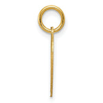 Load image into Gallery viewer, 14K Yellow Gold #1 Goddaughter Heart Disc Charm Pendant