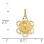 Load image into Gallery viewer, 14K Yellow Gold Holy Communion Charm