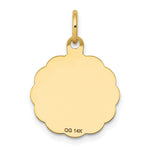 Load image into Gallery viewer, 14K Yellow Gold Holy Communion Disc Charm