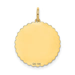 Load image into Gallery viewer, 14K Yellow Gold Sweet 16 Charm Pendant