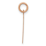 Load image into Gallery viewer, 14K Rose Gold Heart Disc Charm Pendant Pendant