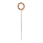 Load image into Gallery viewer, 14K Rose Gold Heart Disc Charm Pendant Pendant