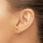 Load image into Gallery viewer, 14K Yellow Gold Citrine Earrings - November 0.8-Carat tw