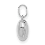 Load image into Gallery viewer, 14K White Gold Heart Pendant