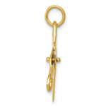 Load image into Gallery viewer, 14K Yellow Gold Moveable Scissors Charm
