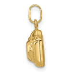 Load image into Gallery viewer, 14K Yellow Gold 3-D Polished Camera Charm