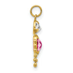 Load image into Gallery viewer, 14K Yellow Gold October Boy Birthstone Charm Birthstone Charm Pendant