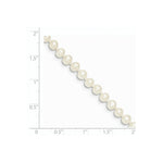 Load image into Gallery viewer, 14K Yellow Gold 4-5mm Egg White Freshwater Cultured Pearl Girls Bracelet length: 5 inches