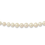 Load image into Gallery viewer, 14K Yellow Gold 7-11mm White Freshwater Cultured Pearl Graduated Necklace length: 18 inches