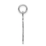 Load image into Gallery viewer, 14K White Gold Kid Charm Pendant