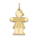 Load image into Gallery viewer, 14K Yellow Gold Kid Charm Pendant