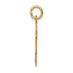 Load image into Gallery viewer, 14K Yellow Gold Kid Charm Pendant