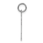 Load image into Gallery viewer, 14K White Gold Kid Charm Pendant