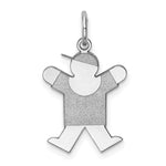 Load image into Gallery viewer, Sterling Silver Joy Kid Charm Pendant