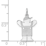 Load image into Gallery viewer, Sterling Silver Love Kid Charm Pendant