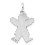 Load image into Gallery viewer, Sterling Silver Joy Kid Charm Pendant