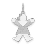 Load image into Gallery viewer, Sterling Silver Joy Kid Charm Pendant