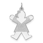 Load image into Gallery viewer, Sterling Silver Joy Kid Charm Pendant