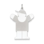 Load image into Gallery viewer, Sterling Silver Love Kid Charm Pendant
