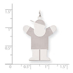 Load image into Gallery viewer, Sterling Silver Love Kid Charm Pendant