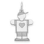 Load image into Gallery viewer, Sterling Silver Kid Charm Pendant