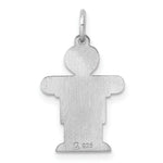 Load image into Gallery viewer, Sterling Silver Kid Charm Pendant