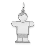 Load image into Gallery viewer, Sterling Silver Kid Charm Pendant