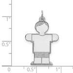 Load image into Gallery viewer, Sterling Silver Kid Charm Pendant