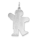 Load image into Gallery viewer, Sterling Silver Kid Charm Pendant