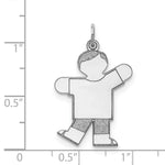 Load image into Gallery viewer, Sterling Silver Kid Charm Pendant