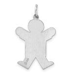 Load image into Gallery viewer, Sterling Silver Kid Charm Pendant