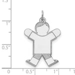Load image into Gallery viewer, Sterling Silver Kid Charm Pendant