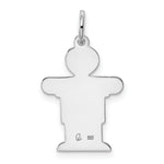 Load image into Gallery viewer, Sterling Silver Kid Charm Pendant Boy