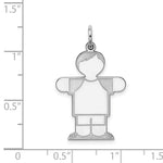 Load image into Gallery viewer, Sterling Silver Kid Charm Pendant