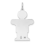 Load image into Gallery viewer, Sterling Silver Kid Charm Pendant