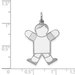 Load image into Gallery viewer, Sterling Silver Kid Charm Pendant