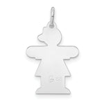 Load image into Gallery viewer, Sterling Silver Kid Charm Pendant Girl