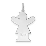 Load image into Gallery viewer, Sterling Silver Kid Charm Pendant Girl