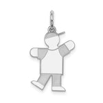 Load image into Gallery viewer, Sterling Silver Kid Charm Pendant Boy