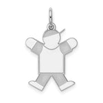 Load image into Gallery viewer, Sterling Silver Kid Charm Pendant