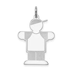 Load image into Gallery viewer, Sterling Silver Kid Charm Pendant