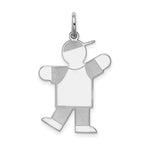 Load image into Gallery viewer, Sterling Silver Kid Charm Pendant